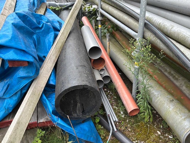 Partij pvc buizen - afbeelding 2 van  6