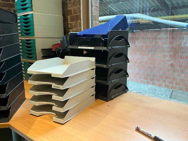 Partij pvc dossierbakjes - afbeelding 2 van  6