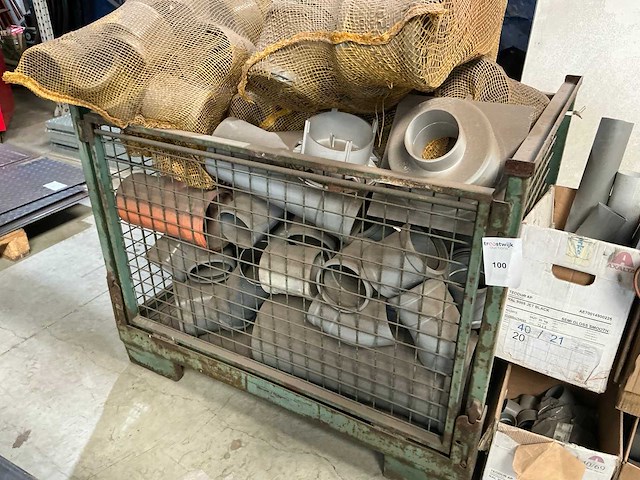 Partij pvc hulpstukken - afbeelding 3 van  4