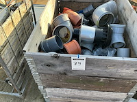 Partij pvc koppeling,incl container - afbeelding 1 van  1