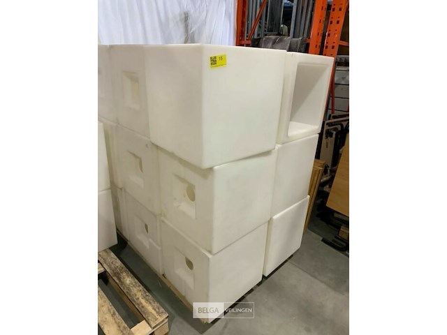 Partij pvc kubussen met verlichting - afbeelding 1 van  6