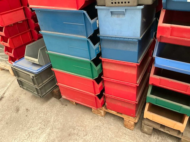 Partij pvc opbergbakken - afbeelding 5 van  9