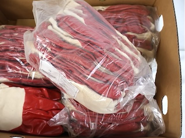 Partij pvc werkhandschoenen - afbeelding 5 van  5