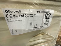 Partij recticel eurowall isolatiepanelen (82mm) + houtwolisolatie en plaatmateriaal - afbeelding 2 van  5