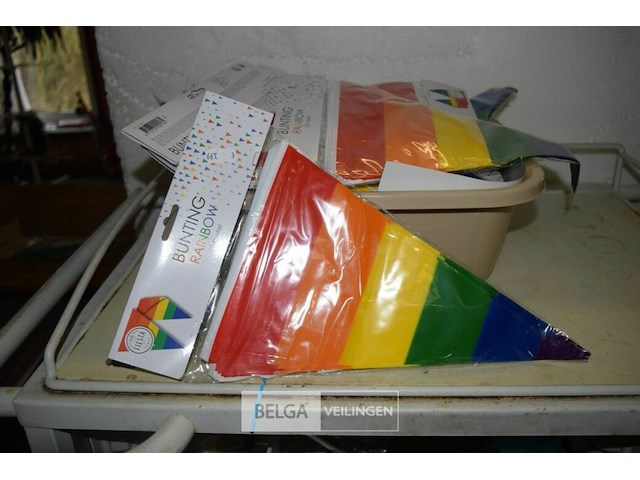 Partij regenboogslingers - afbeelding 1 van  2