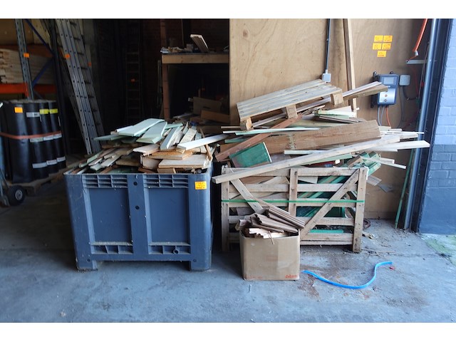 Partij rest hout - afbeelding 1 van  4