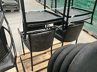 Partij restaurantstoelen met armleuning - afbeelding 4 van  5