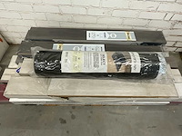 Partij restpartij plaatmateriaal, parket en isolatie (mdf, osb, gips, eikenparket) - afbeelding 2 van  6