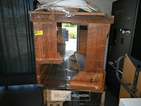 Partij retro schoolbanken + stoelen - afbeelding 3 van  6