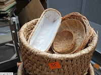 Partij rieten manden - afbeelding 3 van  3
