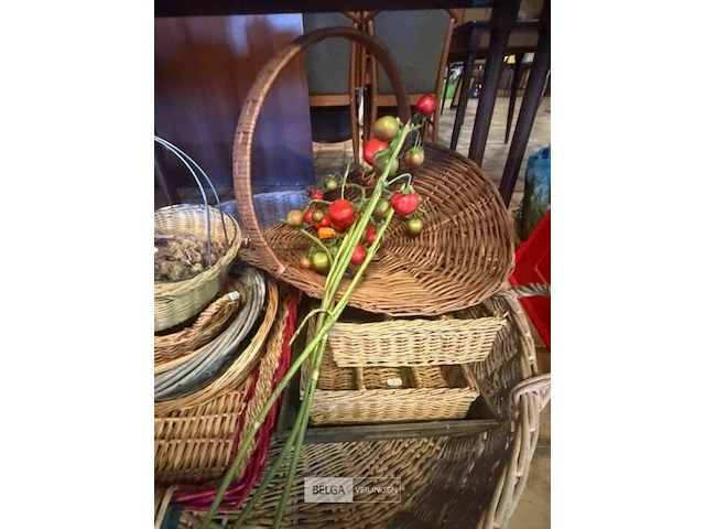 Partij rieten manden - afbeelding 3 van  3