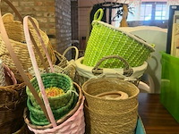 Partij rieten manden - afbeelding 2 van  3