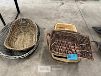 Partij rieten mandjes - afbeelding 4 van  4