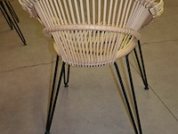 Partij rieten stoelen - afbeelding 4 van  5