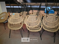 Partij rieten stoelen - afbeelding 5 van  5