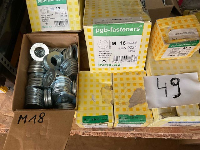 Partij ringen houtbouten schroeven - afbeelding 3 van  8