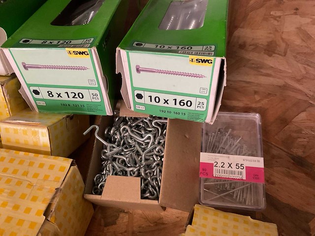 Partij ringen houtbouten schroeven - afbeelding 5 van  8