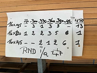 Partij rode noorse dennen planken - afbeelding 4 van  5