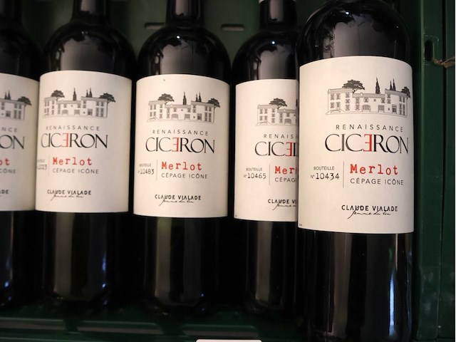 Partij rode wijn (x10) - afbeelding 3 van  4