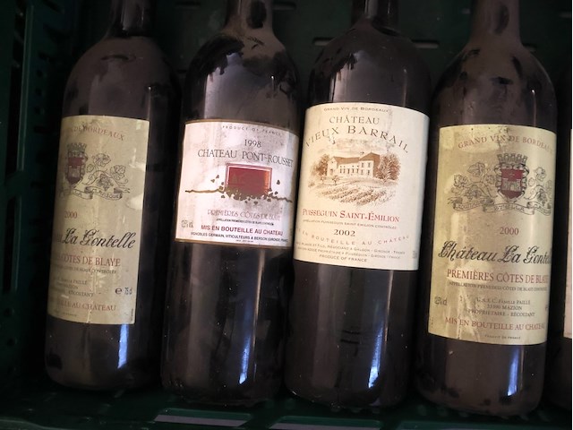 Partij rode wijn (x9) - afbeelding 2 van  5