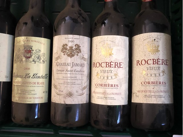 Partij rode wijn (x9) - afbeelding 3 van  5