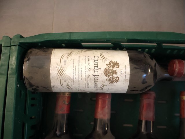 Partij rode wijn (x9) - afbeelding 4 van  5