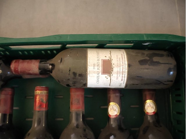 Partij rode wijn (x9) - afbeelding 5 van  5