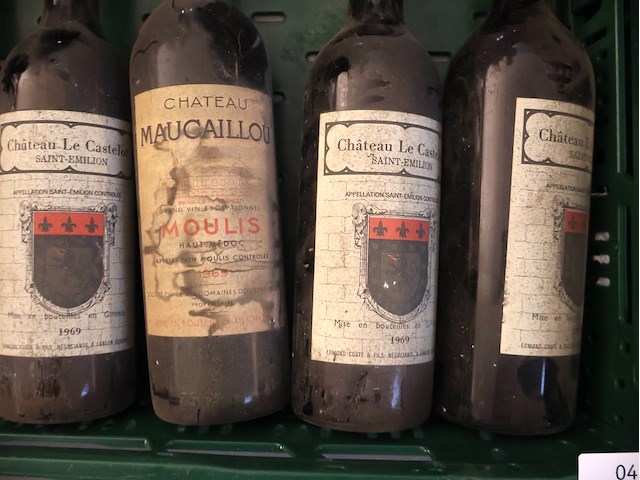 Partij rode wijn (x9) - afbeelding 3 van  5