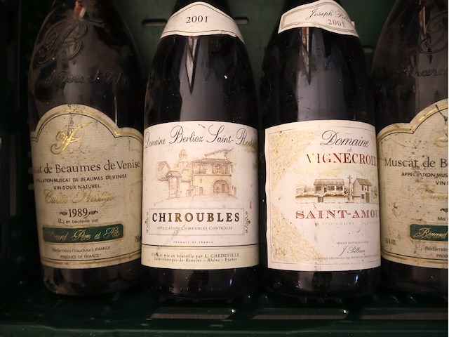 Partij rode wijn (x9) - afbeelding 2 van  5