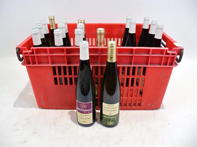 Partij rode wijn - afbeelding 1 van  5