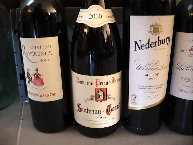 Partij rode wijnen (x6) - afbeelding 2 van  4