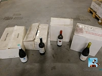 Partij rode wijnflessen - afbeelding 3 van  11