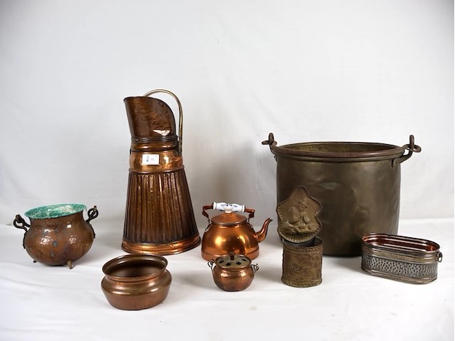 Partij rood koper (x6) - afbeelding 1 van  5