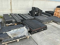 Partij rubber restanten