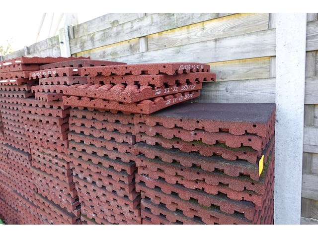 Partij rubberen tegels - afbeelding 2 van  3