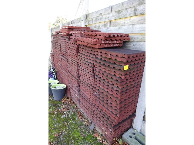 Partij rubberen tegels - afbeelding 3 van  3