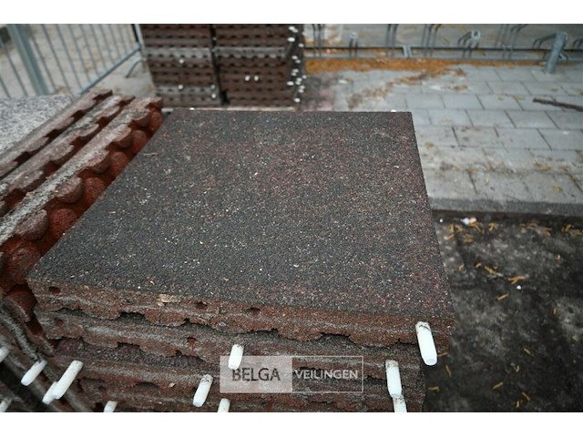 Partij rubberen valtegels - afbeelding 2 van  5
