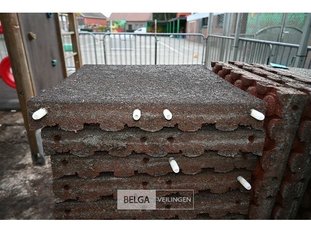 Partij rubberen valtegels - afbeelding 4 van  5