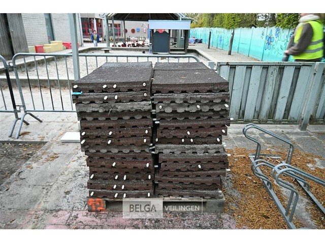 Partij rubberen valtegels - afbeelding 2 van  5