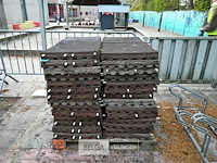 Partij rubberen valtegels - afbeelding 2 van  5