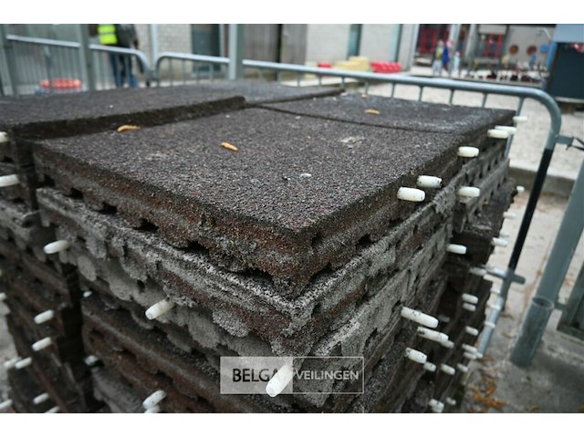 Partij rubberen valtegels - afbeelding 4 van  5