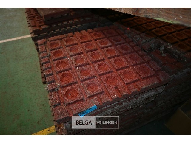 Partij rubberen valtegels - afbeelding 3 van  5