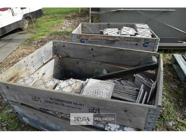 Partij rustieke vloertegels - afbeelding 2 van  4