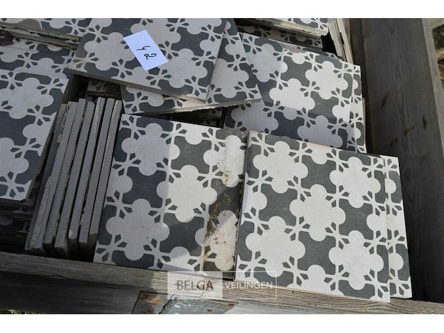Partij rustieke vloertegels - afbeelding 3 van  4