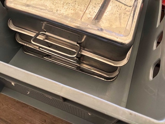 Partij rvs bakken - afbeelding 3 van  6