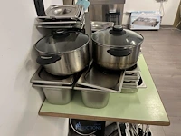 Partij rvs gastronormbakken en keukengerei - afbeelding 4 van  9