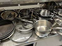 Partij rvs kookpotten en pannen - afbeelding 3 van  5