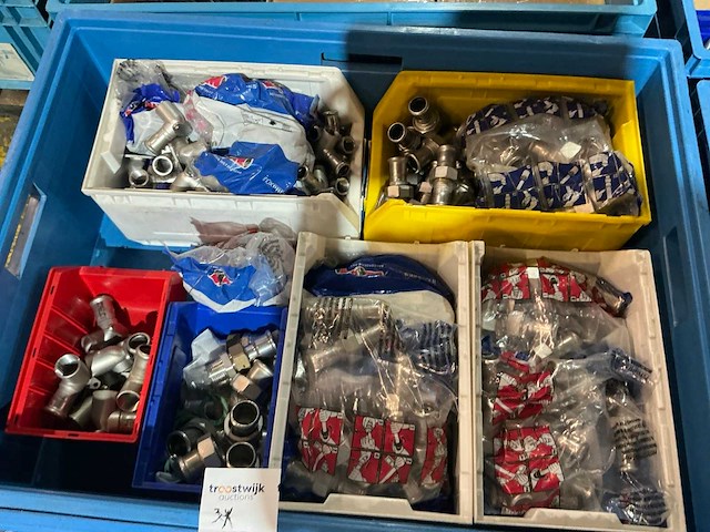 Partij rvs pijpfitting materiaal - afbeelding 3 van  15