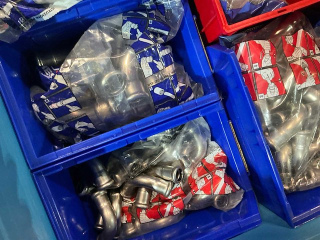 Partij rvs pijpfitting materiaal - afbeelding 10 van  12