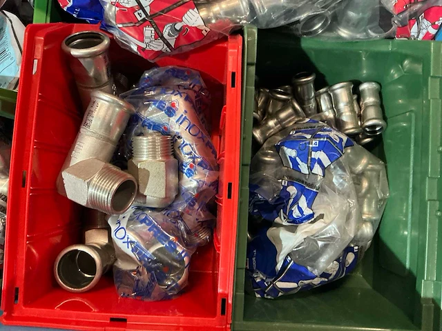 Partij rvs pijpfitting materiaal - afbeelding 6 van  12